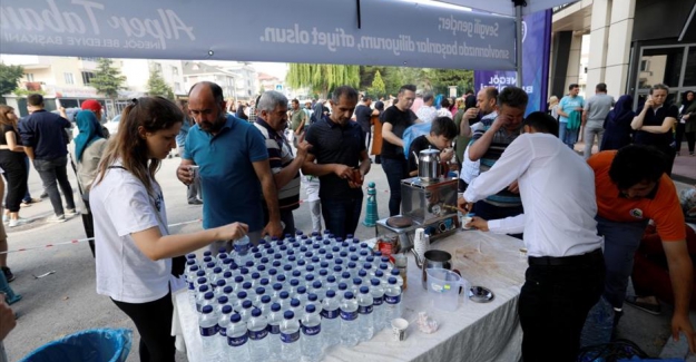 İnegöl Belediyesi'nden YKS öğrencilerine moral desteği