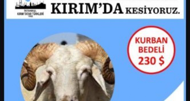 Kurbanlarımızı Kırım'da Kesiyoruz..