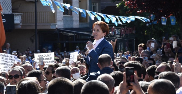Akşener Yenimahalle’de konuştu: "12'nci Cumhurbaşkanını 'atta'ya göndereceğiz"