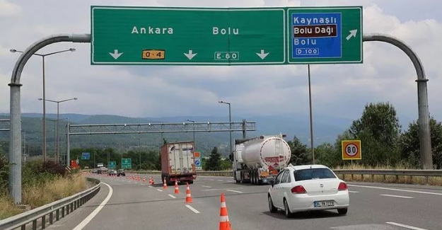 Bolu- Ankara sürücüleri dikkat: TEM Otoyolu Ankara yönü trafiğe kapatıldı