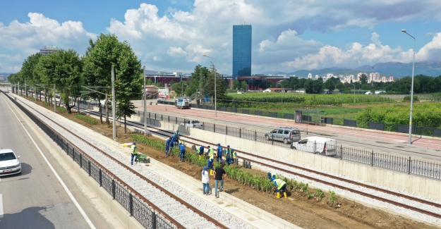 Bursa Kent Meydanı- Terminal tramvay hattı haftası-onu açılıyor