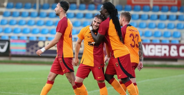 Galatasaray'ın Avusturya'daki ilk galibiyetinde Yunus Akgün sahnede