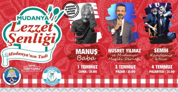 Mudanya Geleneksel Lezzet Şenliği başlıyor