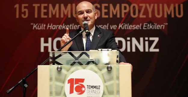 Soylu: FETÖ'den 332 bin 884 kişi gözaltına alındı