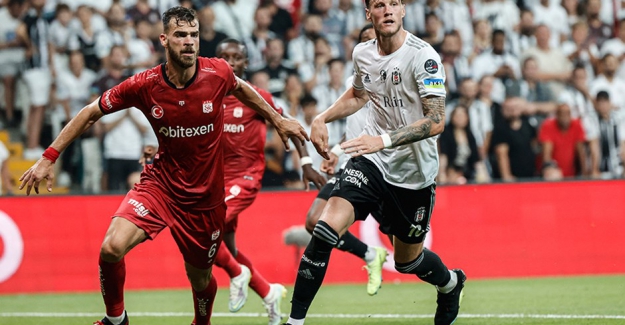 Beşiktaş'a 3-1 mağlup olan Sivasspor'un galibiyet hasreti devam ediyor