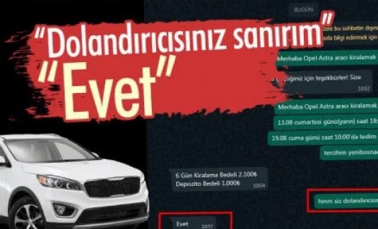 Dikkat! Araba kiralayanlara şeytanın aklına gelmeyecek tuzak