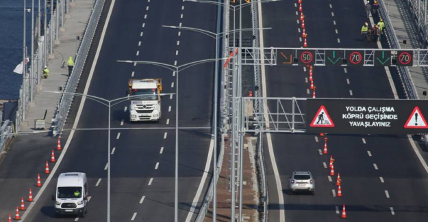 Yıllık 16 milyon araç garantili Çanakkale Köprüsü'nden 5 ayda 2 milyon araç geçti!