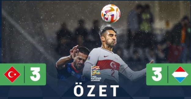 A Milli Futbol Takımımız UEFA  (B) Ligi'ne yükseldi