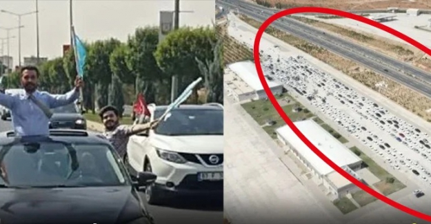 Akşener’i Şanlıurfa’da bin 500 araçlık konvoy karşıladı