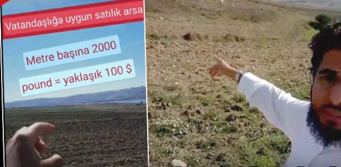 Araplar tarım arazilerimizi satılığa çıkardı