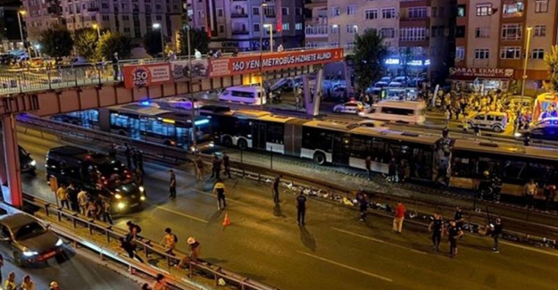 Avcılar'da 4 metrobüs çarpıştı: 99 kişi yaralandı