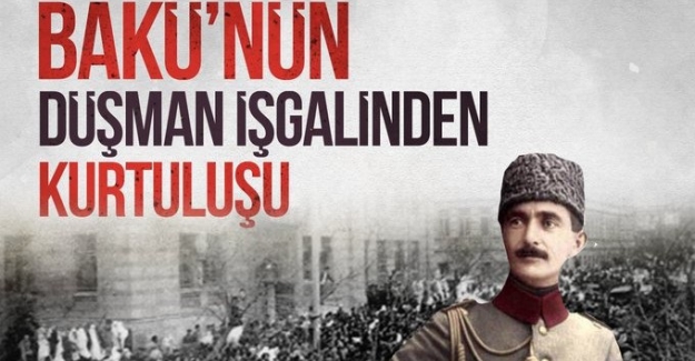 Bakü’nün düşman işgalinden kurtuluşunun 104’üncü yıl dönümü kutlu olsun..