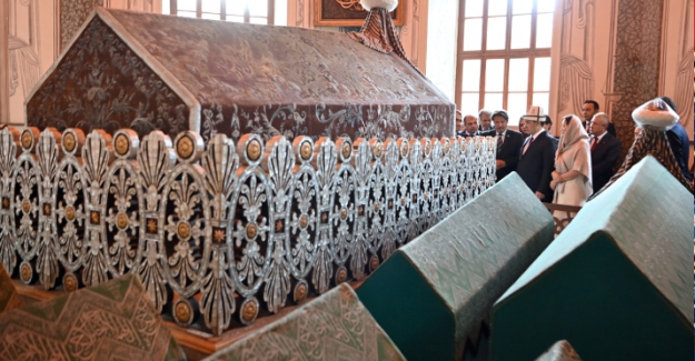 Kırgızistan Cumhurbaşkanı Caparov Bursa'da