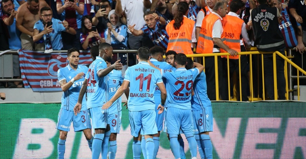 Trabzonspor 3 puanı tek golle aldı