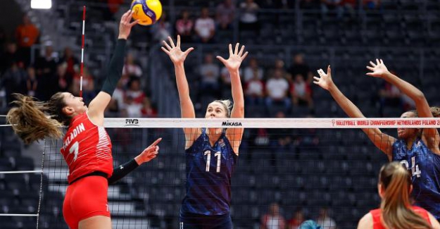 ABD'ye 3-0 yenilen Filenin Sultanları turnuvaya veda etti