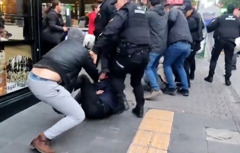 Bartın faciasını protesto edenler gözaltına alındı
