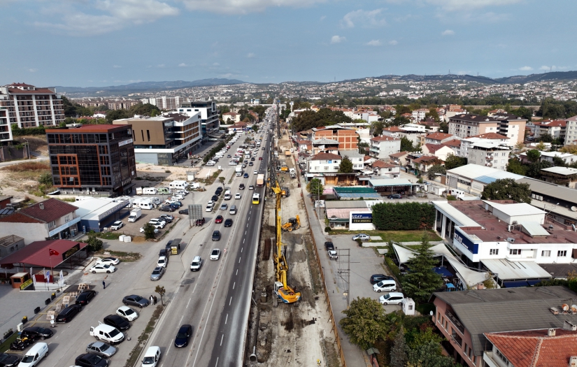 Bursa - Mudanya karayolunda alternatif ulaşım devrede