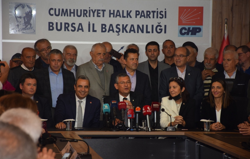 CHP Grup Başkan Vekili Özel Bursa'da konuştu