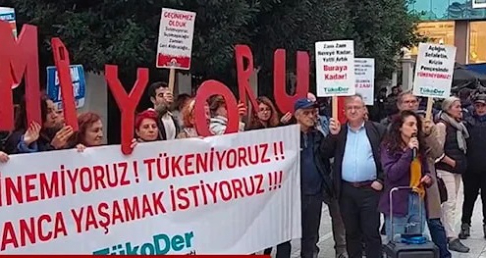 İstanbul’da ‘Geçinemiyoruz. Artık Yeter’ eylemi