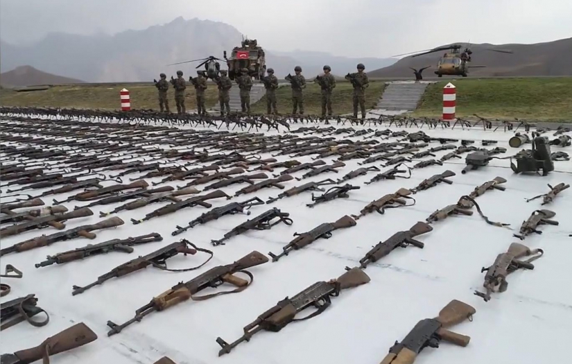 PKK'dan ele geçirilen 1043 silah sergilendi... Bu silahlara sonra ne oluyor?
