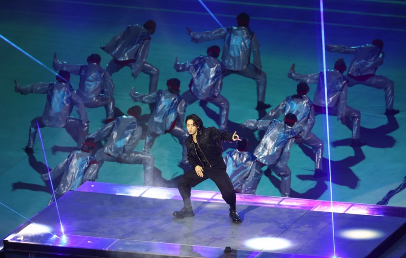 2022 Dünya Kupası açılışından rengarenk kareler