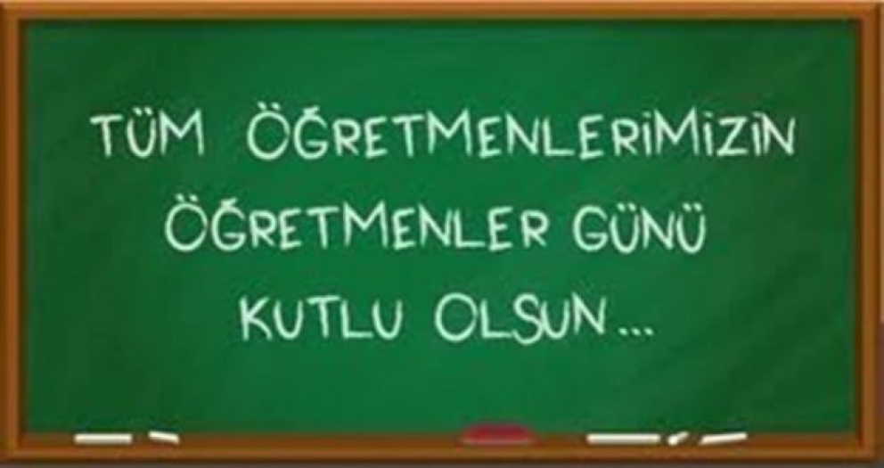 24 KASIM ÖĞRETMENLER GÜNÜ KUTLU OLSUN..