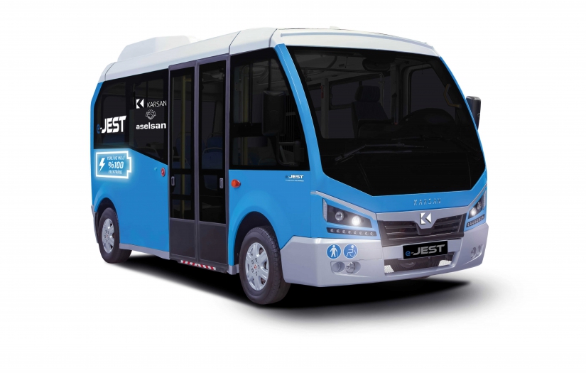 ASELSAN ve KARSAN’dan  Yerli ve Milli Elektrikli Minibüs