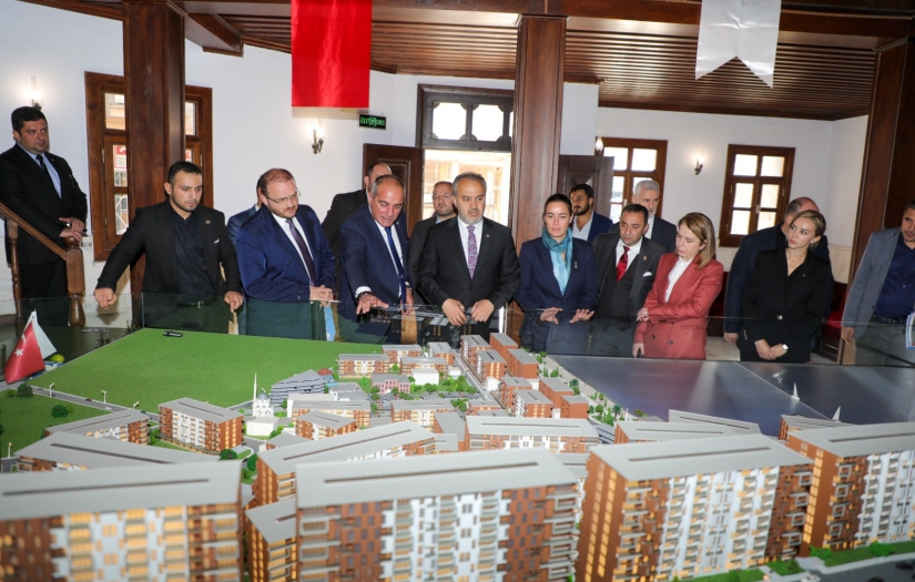 Gemlik Kentsel Dönüşüm Projesine Büyükşehir Belediyesinden destek sözü