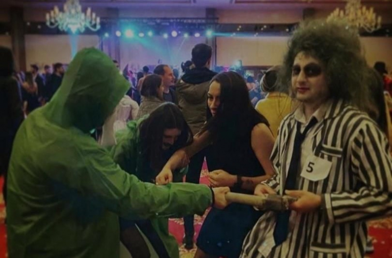 Milli duruşlu bilinen Kapadokya Üniversitesi herkesi şaşırttı: Cadılar Bayramı Kutlama Rezaleti..