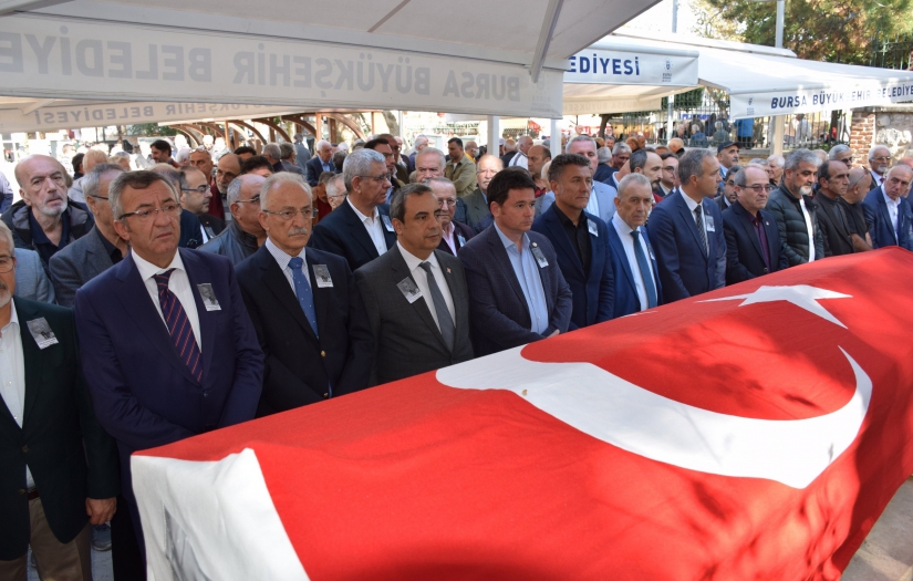 Süleyman Genç Bursa Ulucami'den uğurlandı
