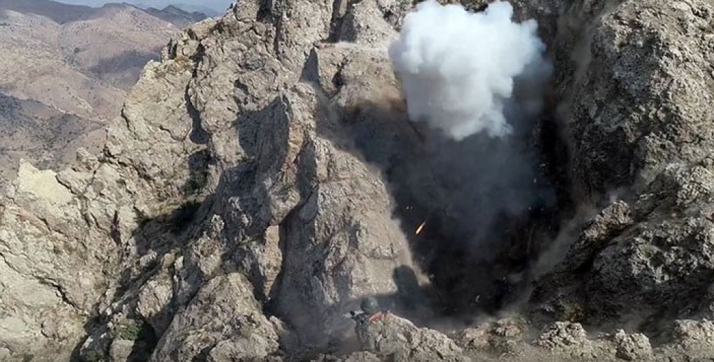 TSK’nın operasyonundan müthiş görüntüler