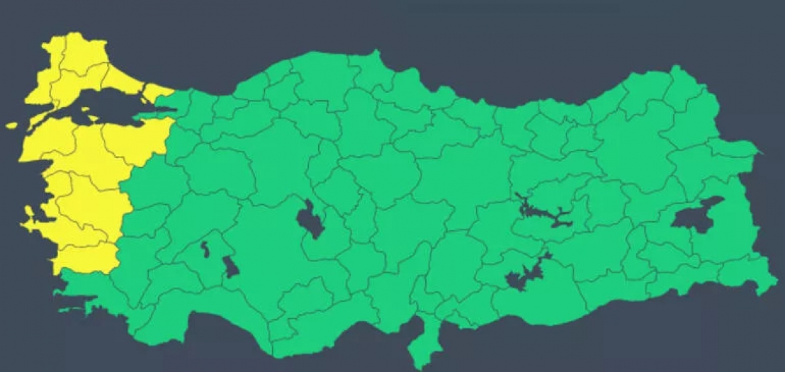 Bursa dahil 10 şehir için sarı alarm "Karlı günler geliyor"