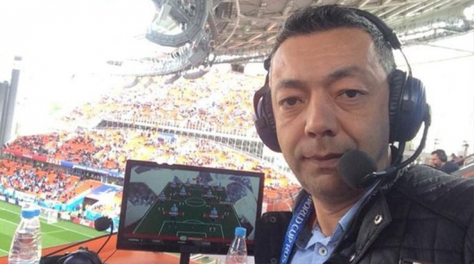 Hakan Şükür'ü hatırlatan TRT spikeri, devre arasında görevden alındı