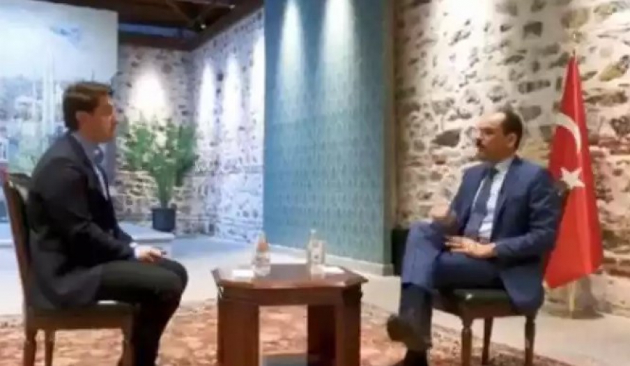 İbrahim Kalın TV yayını terk etti