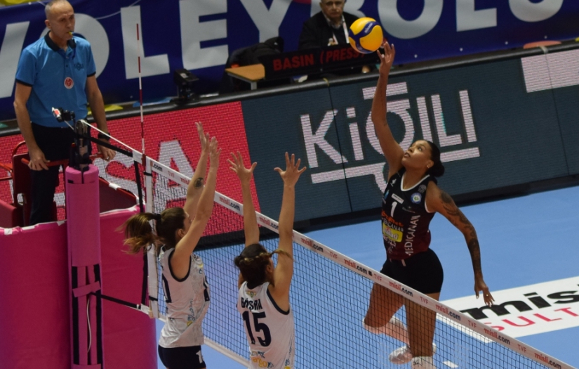 Nilüfer'in Sultanları galibiyet serisini devam ettirdi