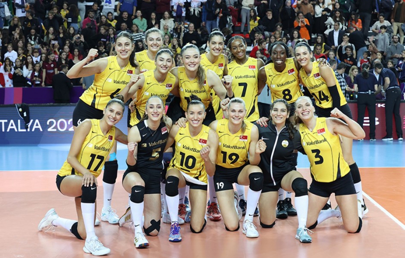 VakıfBank, Kulüpler Dünya Şampiyonası’na kazanarak başladı