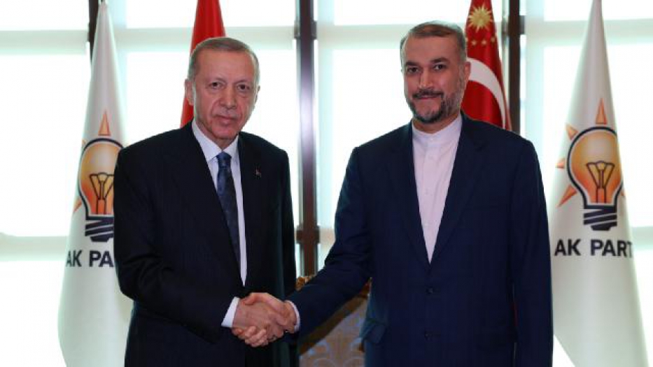 Cumhurbaşkanı Erdoğan İran Dışişleri Bakanı ile görüştü