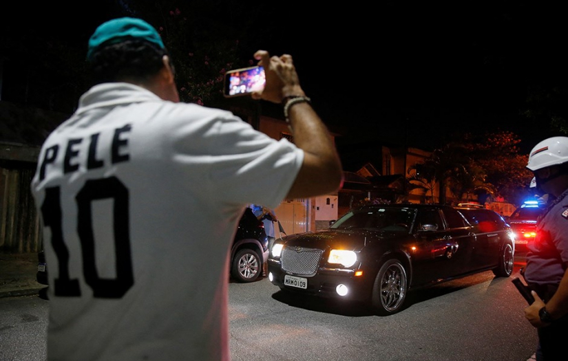 Pele'nin cenazesi doğduğu kasabada