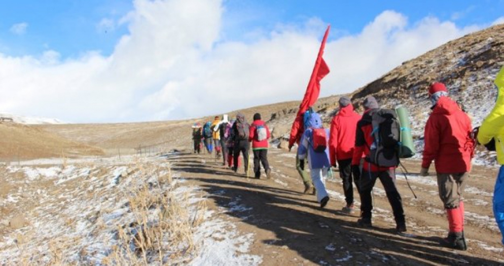 Sarıkamış'ta 3 bin 180 rakımda şehitler anıldı