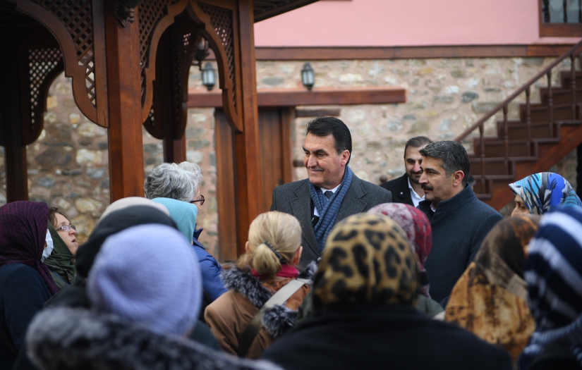 Somuncu Baba’yı Başkan Dündar’dan Dinlediler