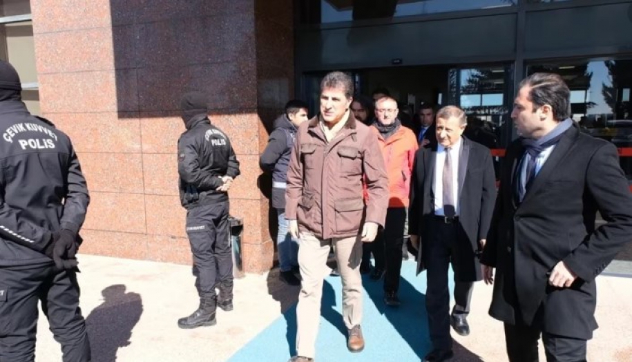 Barzani Depremden Etkilenen Gaziantep’te