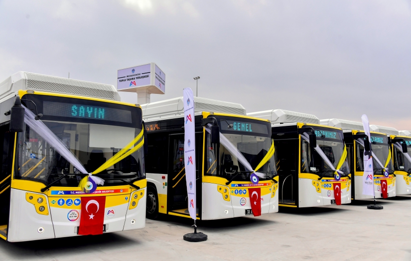 Bursa Karsan, Mersin Belediyesi'ne 272 adetlik dev araç teslimatını tamamladı