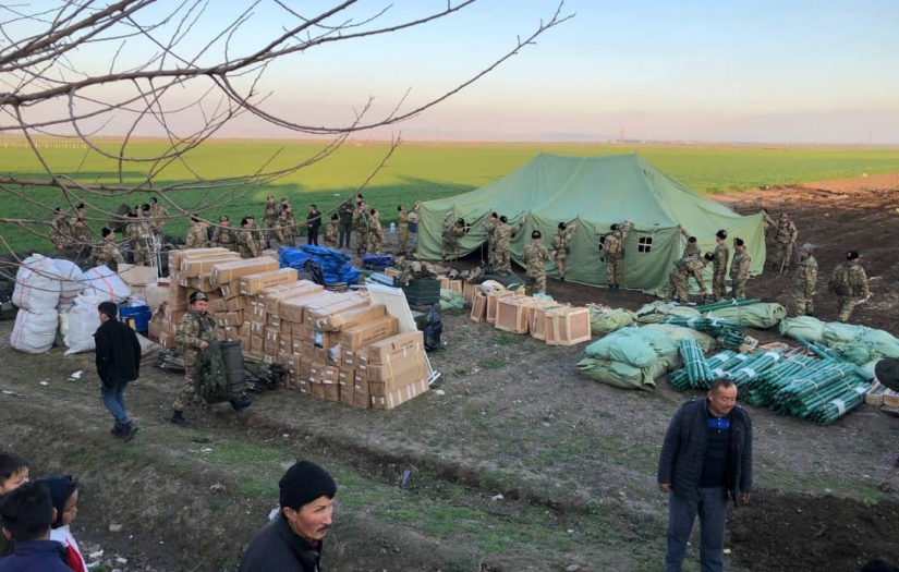 İlk günden seferberlik ilan ettiler: Kardeş Özbeklerin kalbi Türkiye için atıyor