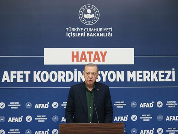 Erdoğan Hatay'dan seslendi: "Kimseyi asla yalnız bırakmayacağız"