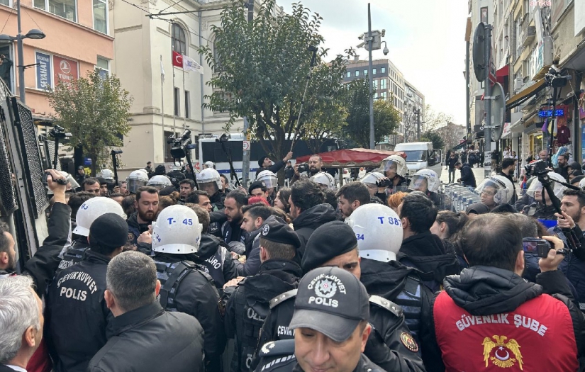 Uzaktan eğitim protestosu: Kadıköy'de 23 gözaltı