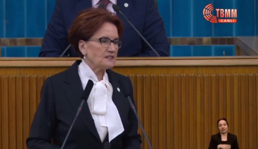 Akşener'den kürsüde net mesaj: '13. Cumhurbaşkanı Kemal Kılıçdaroğlu olacak'