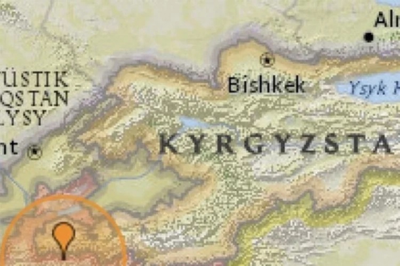 Kırgızistan Batken'de 5.9 büyüklüğünde deprem