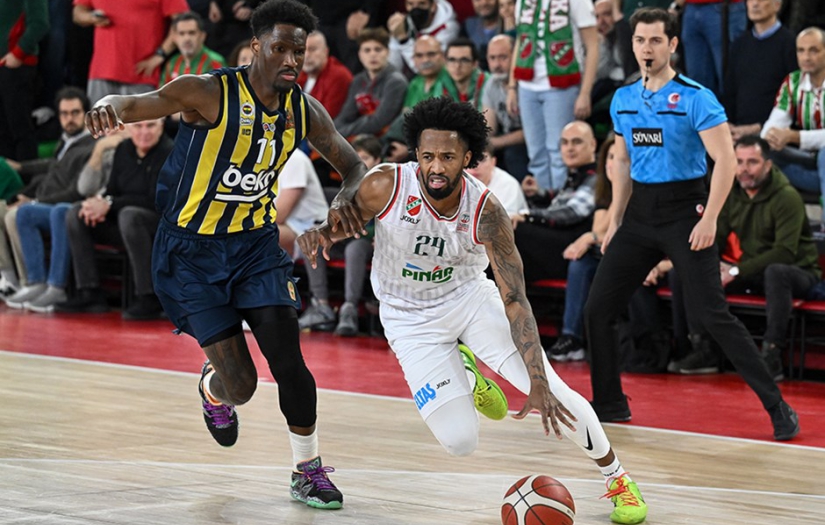 Pınar Karşıyaka sahasında Fenerbahçe Beko'yu 102-98 yendi