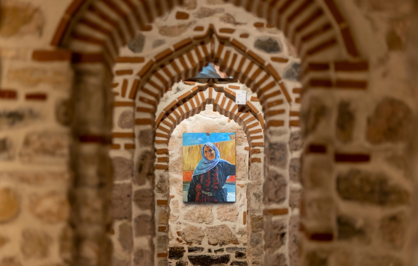 ‘Urfalı Kadın’ tablosuyla şimdi de Londra’ya davet edildi