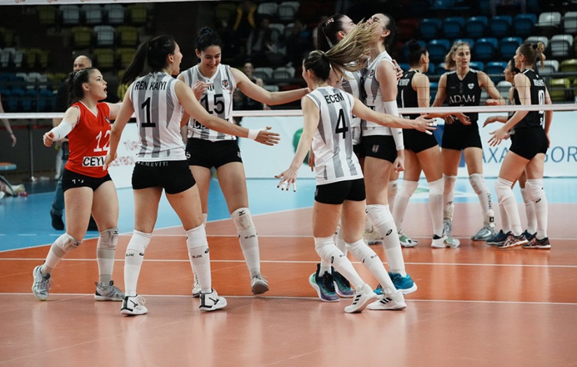 Kadınlar Voleybol 1. Ligi'nde şampiyon Beşiktaş